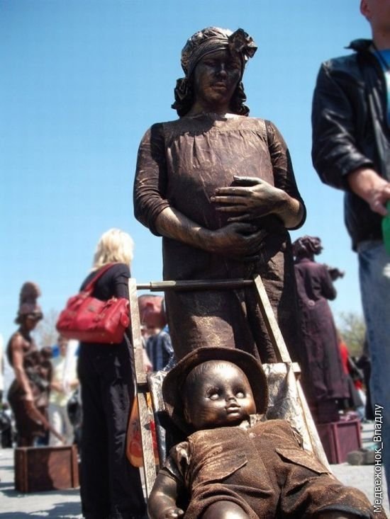 Living Statues Contest 2010, Yevpatoria