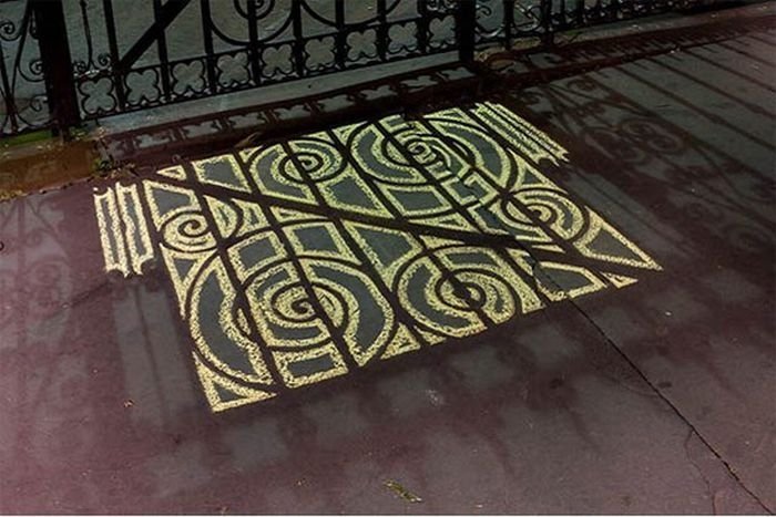 street art graffiti shadows