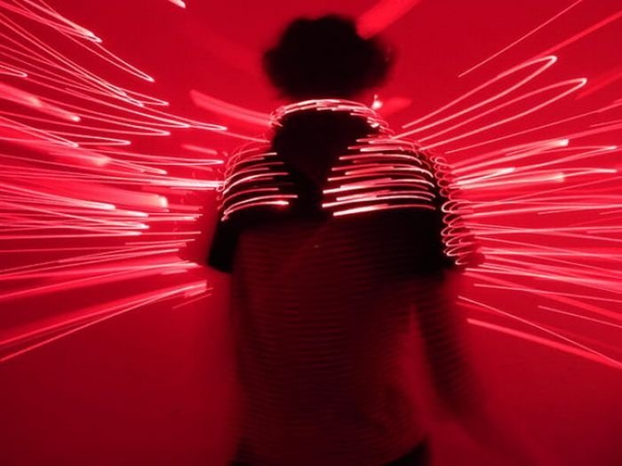 disco suit with lights
