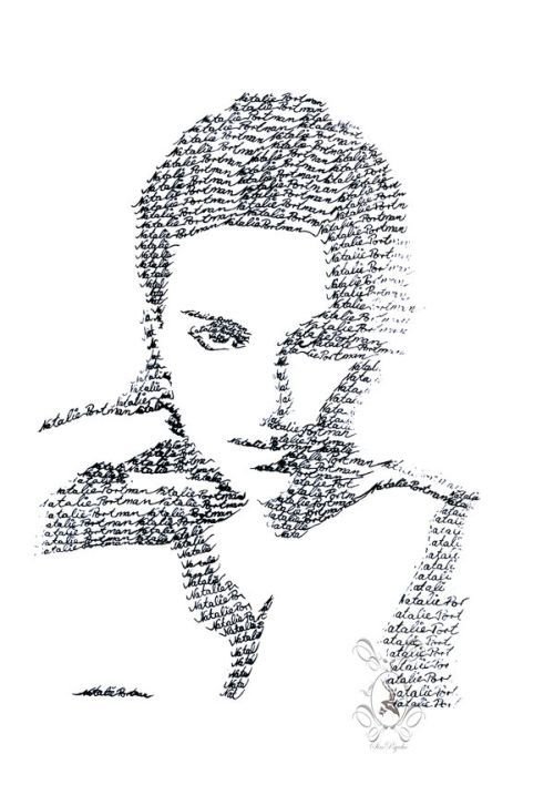 typographic portraits