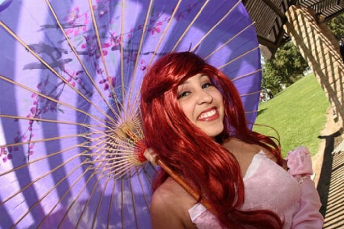 Cosplay gathering in California, Craig Regional Park in Fullerton, California, United States