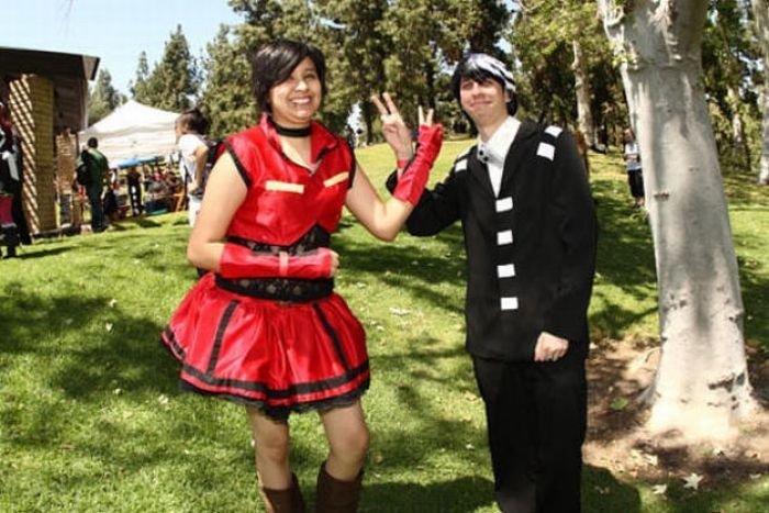 Cosplay gathering in California, Craig Regional Park in Fullerton, California, United States