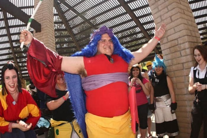 Cosplay gathering in California, Craig Regional Park in Fullerton, California, United States
