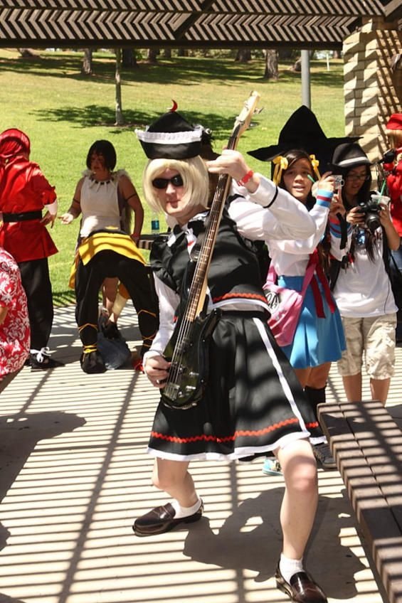 Cosplay gathering in California, Craig Regional Park in Fullerton, California, United States