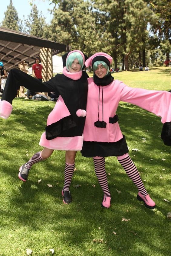 Cosplay gathering in California, Craig Regional Park in Fullerton, California, United States