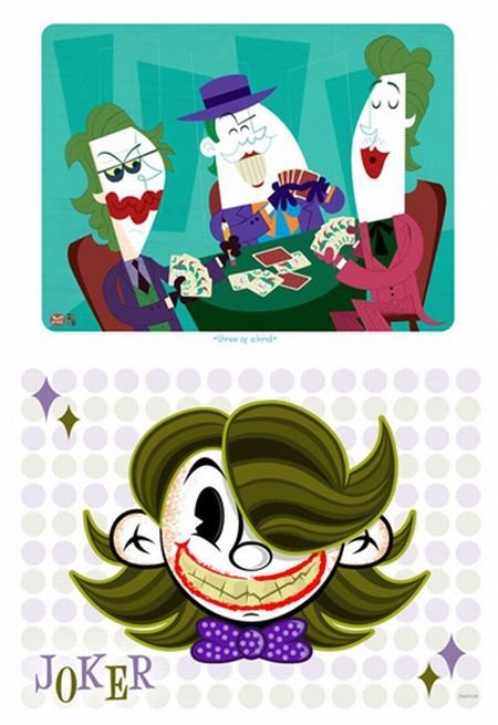 Illustration inspired by Heath Ledger's Joker