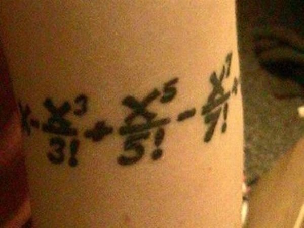 scientific tattoo