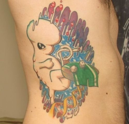 scientific tattoo