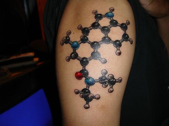 scientific tattoo