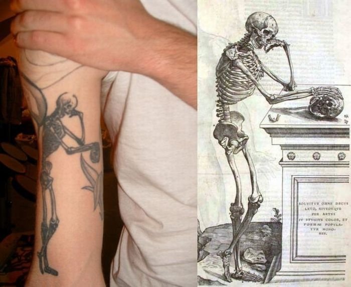 scientific tattoo