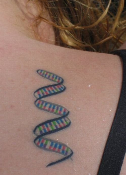 scientific tattoo