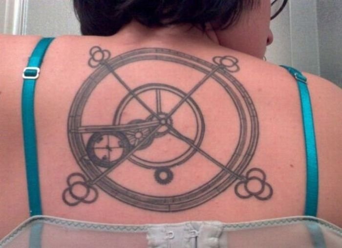 scientific tattoo