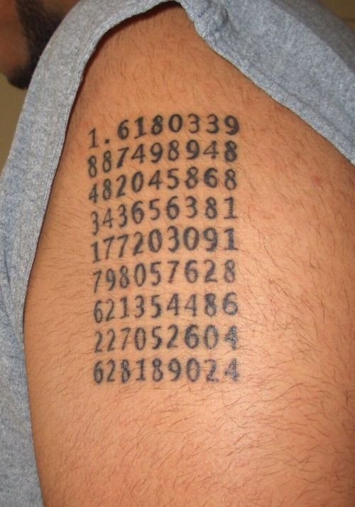 scientific tattoo