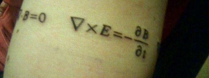 scientific tattoo