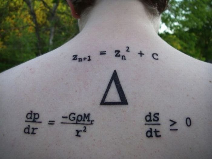 scientific tattoo