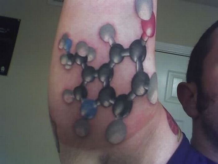 scientific tattoo