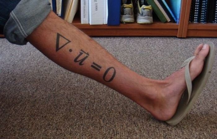 scientific tattoo