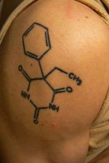 scientific tattoo