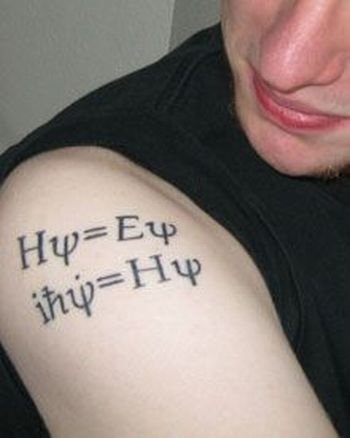 scientific tattoo