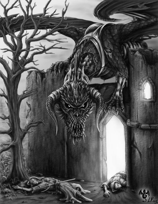 scary monster artworks