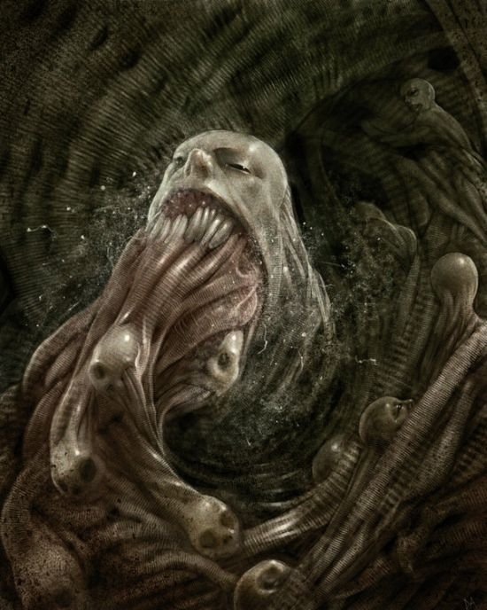 scary monster artworks