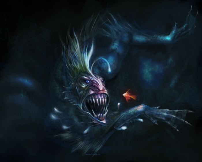 scary monster artworks