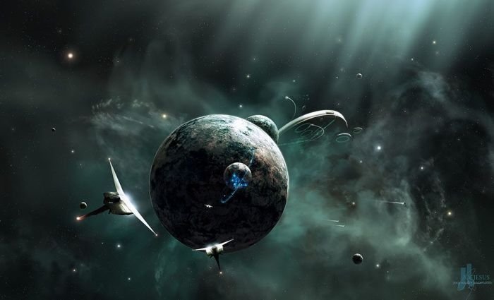 space fantasy illustration