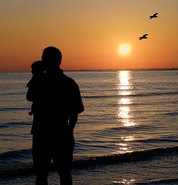 human silhouettes photo