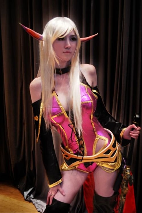 world of warcraft cosplay girl