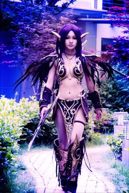 world of warcraft cosplay girl