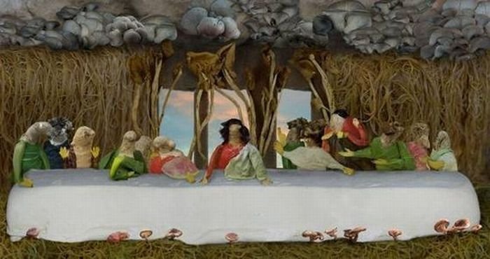 famous paintings made of vegetables