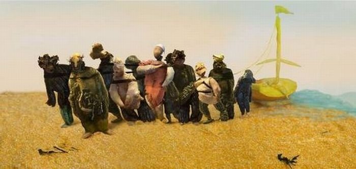 famous paintings made of vegetables