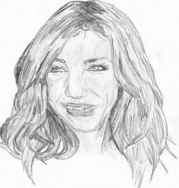 celebrity portraits drawn by fans