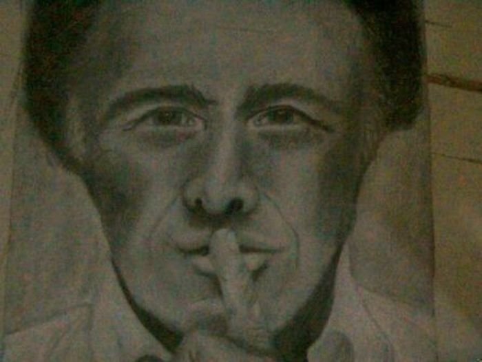 celebrity portraits drawn by fans