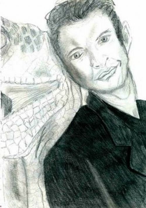 celebrity portraits drawn by fans
