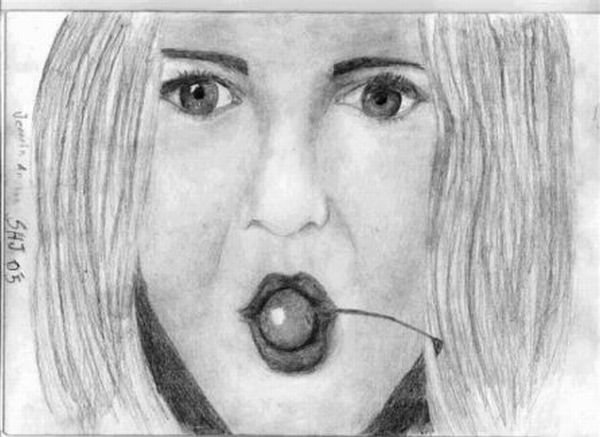 celebrity portraits drawn by fans