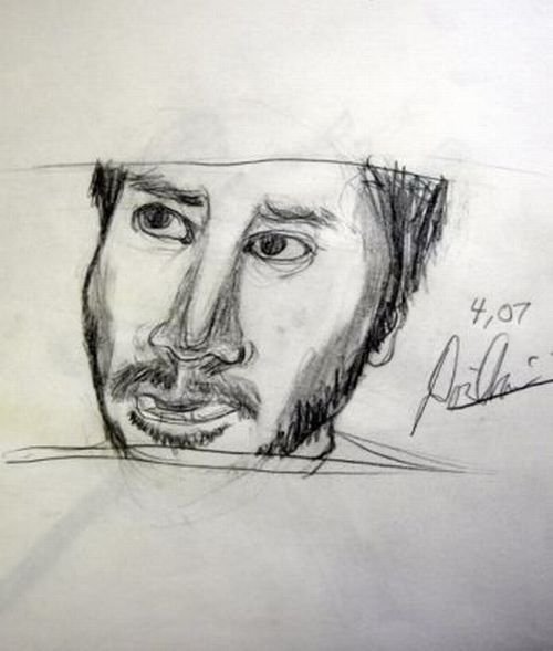 celebrity portraits drawn by fans