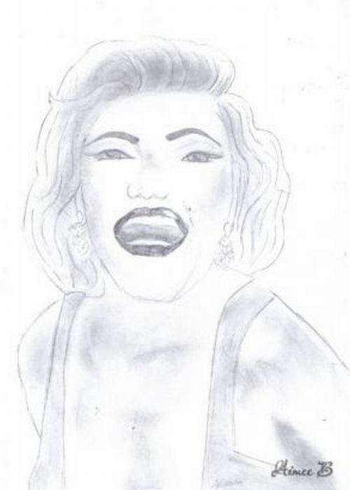celebrity portraits drawn by fans