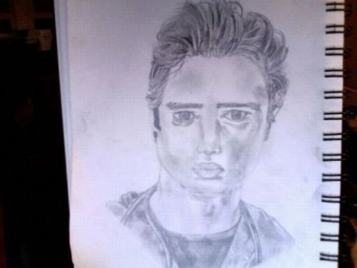 celebrity portraits drawn by fans
