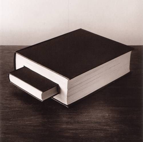 Black and white surrealistic photo by Chema Madoz