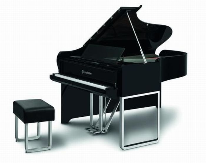 unusual piano design