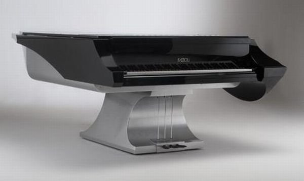 unusual piano design