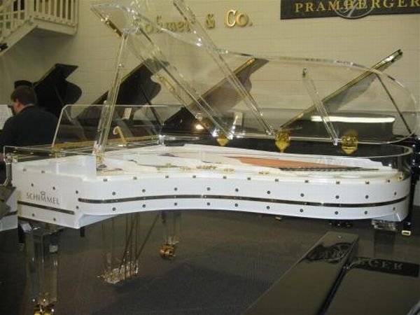 unusual piano design