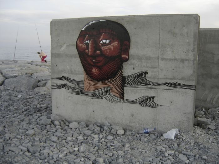 unusual street art graffiti