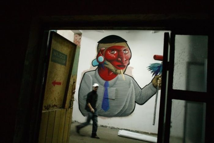 unusual street art graffiti