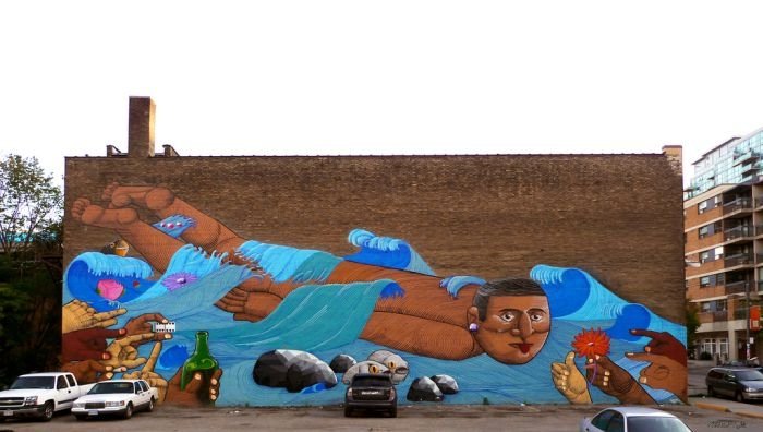 unusual street art graffiti