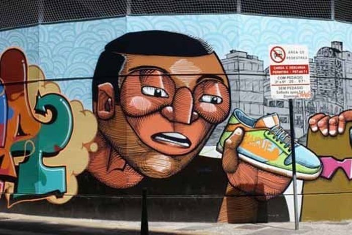 unusual street art graffiti