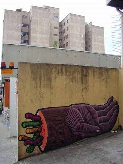 unusual street art graffiti