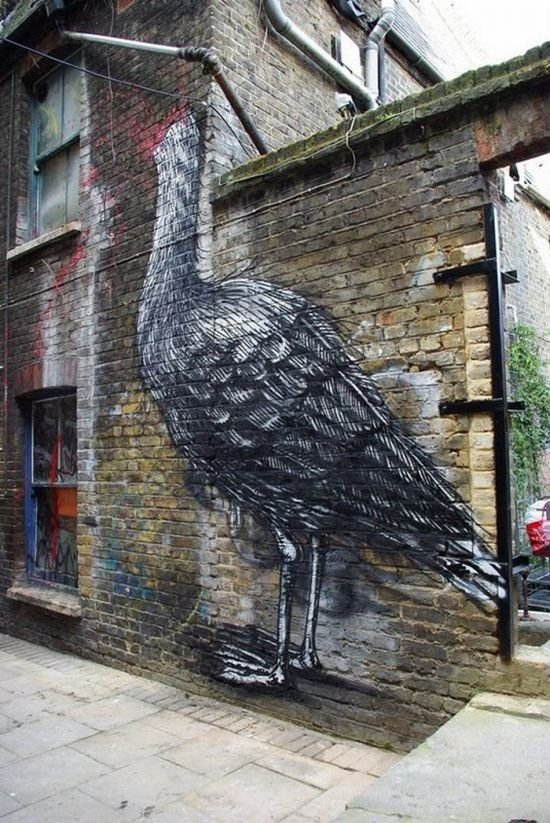 animal street art graffiti