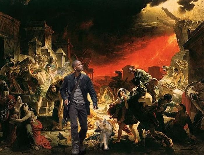 modern remakes of classic paintings